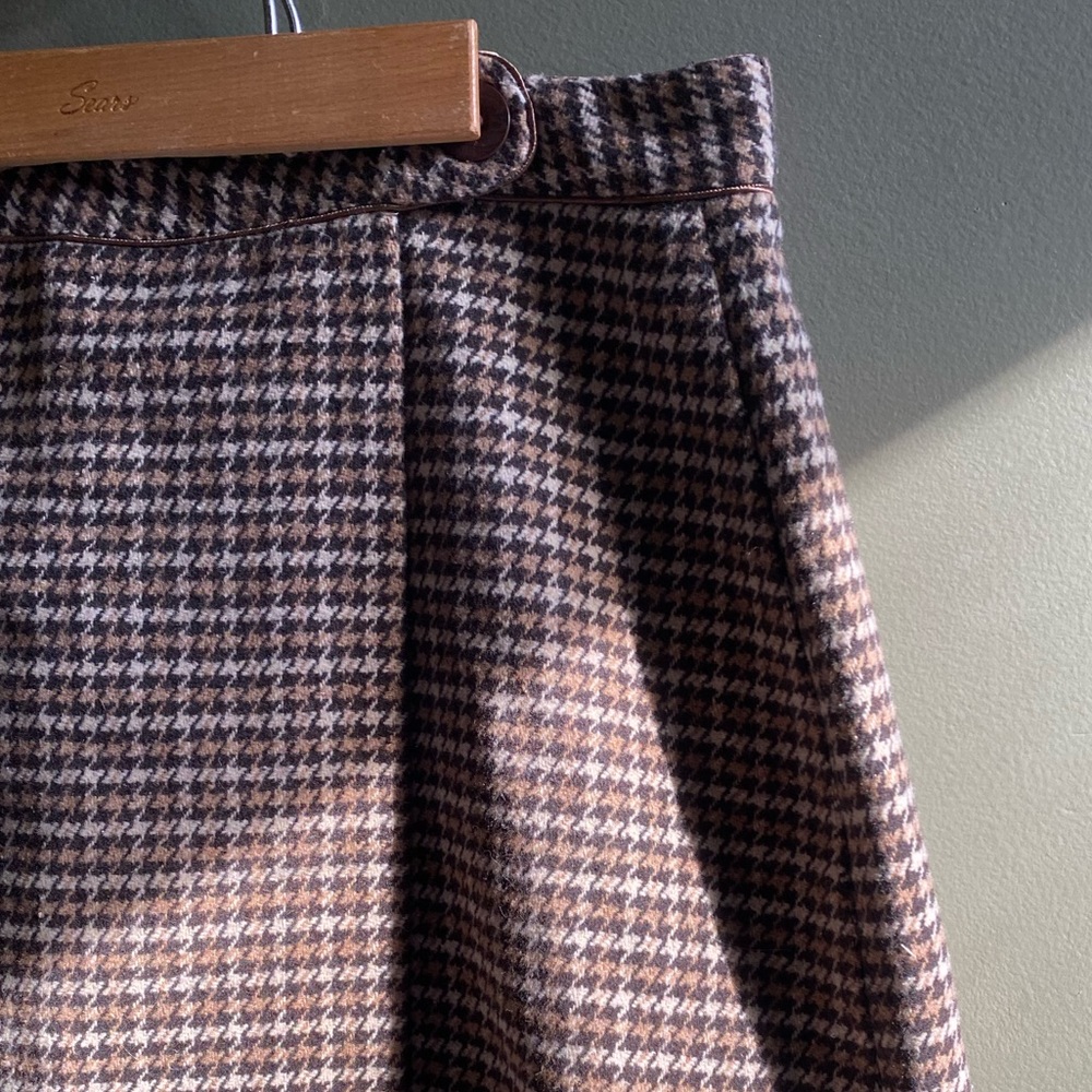 Houndstooth Vintage Skirt